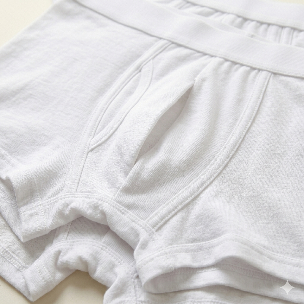 Pure Cotton White Men Boxer - Pack of 3