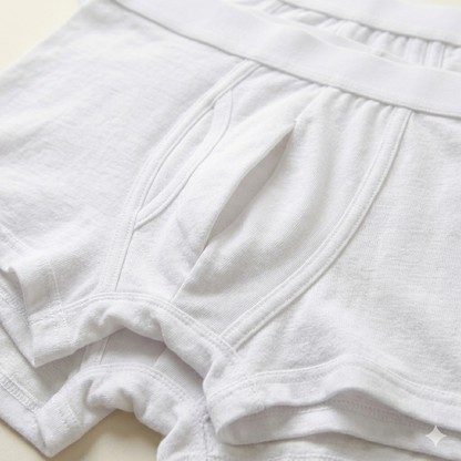 Pure Cotton White Men Boxer - Pack of 3