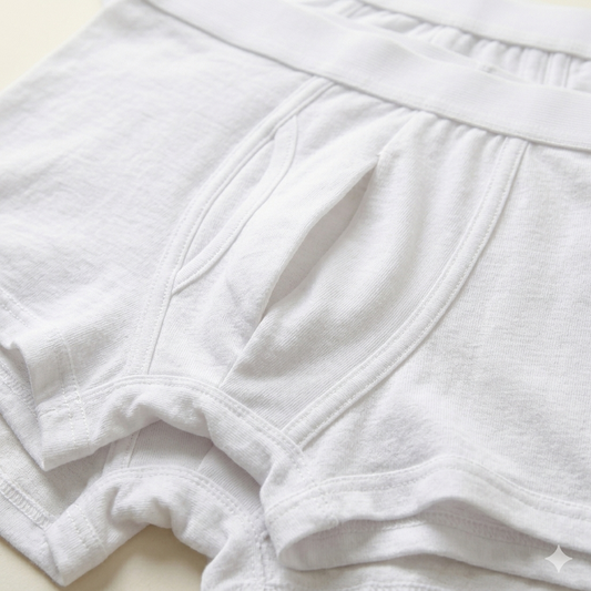 Pure Cotton White Men Boxer - Pack of 3