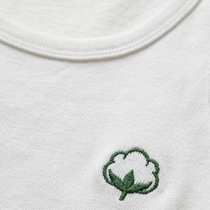 Pure Cotton White Half Sleeves Vest - Pack of 3